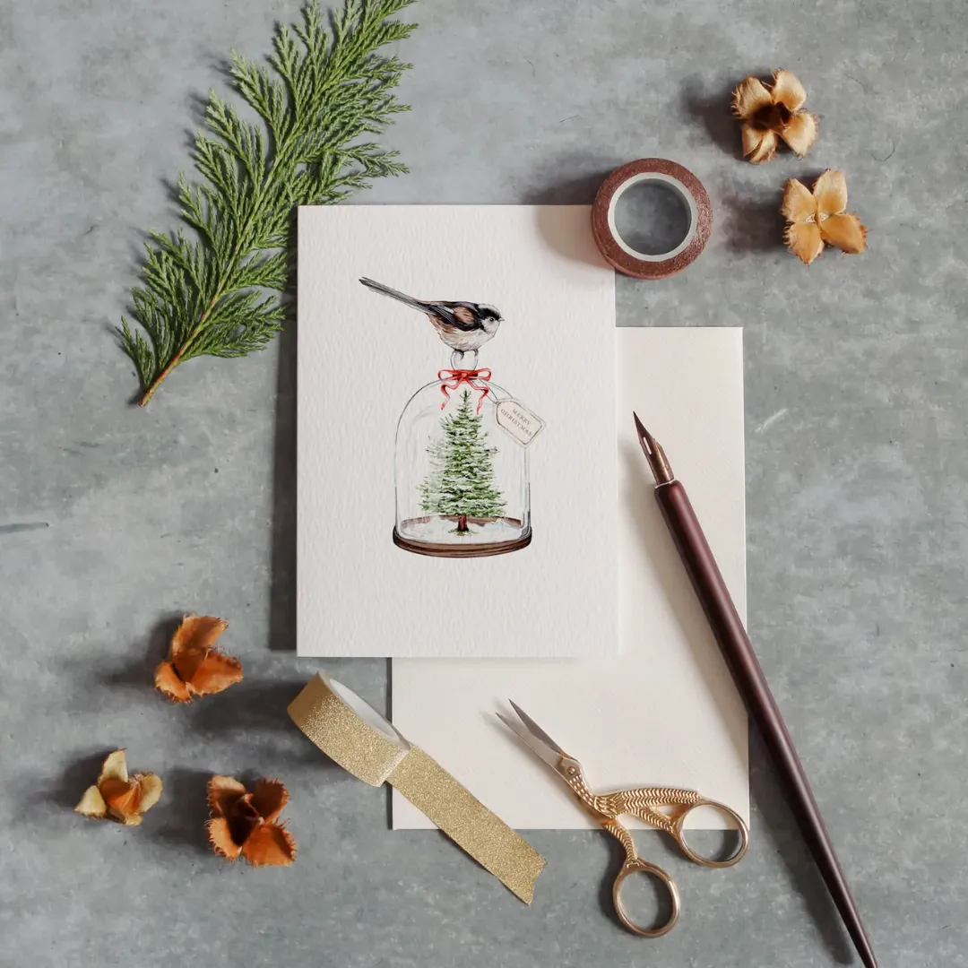 Bird Christmas Card