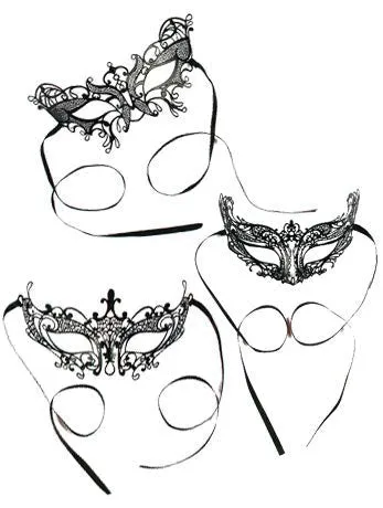 Black Lace Eye Mask