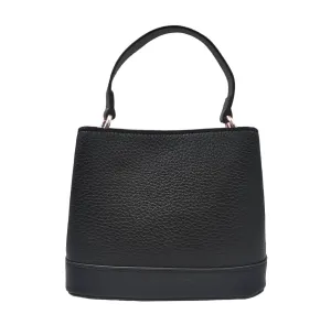 Black Small Bucket Bag
