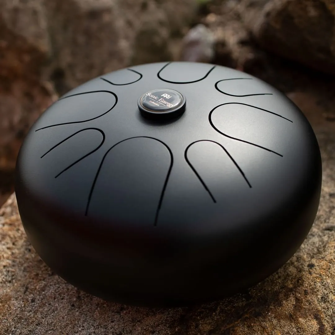 Black Steel Tongue Drum in A Akebono