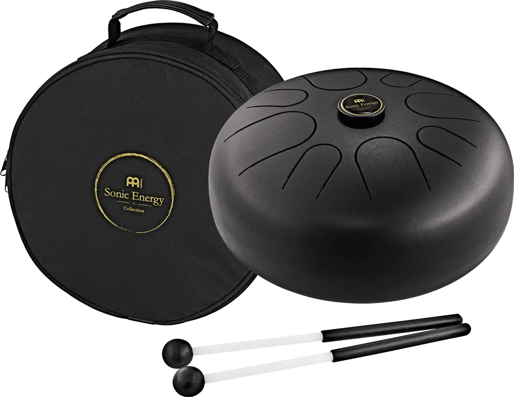 Black Steel Tongue Drum in A Akebono