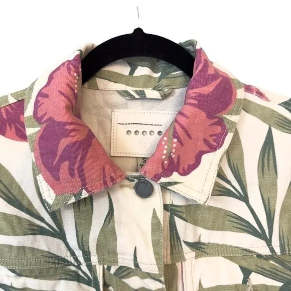 BLANKNYC BEACH BLOSSOM JACKET SIZE SMALL