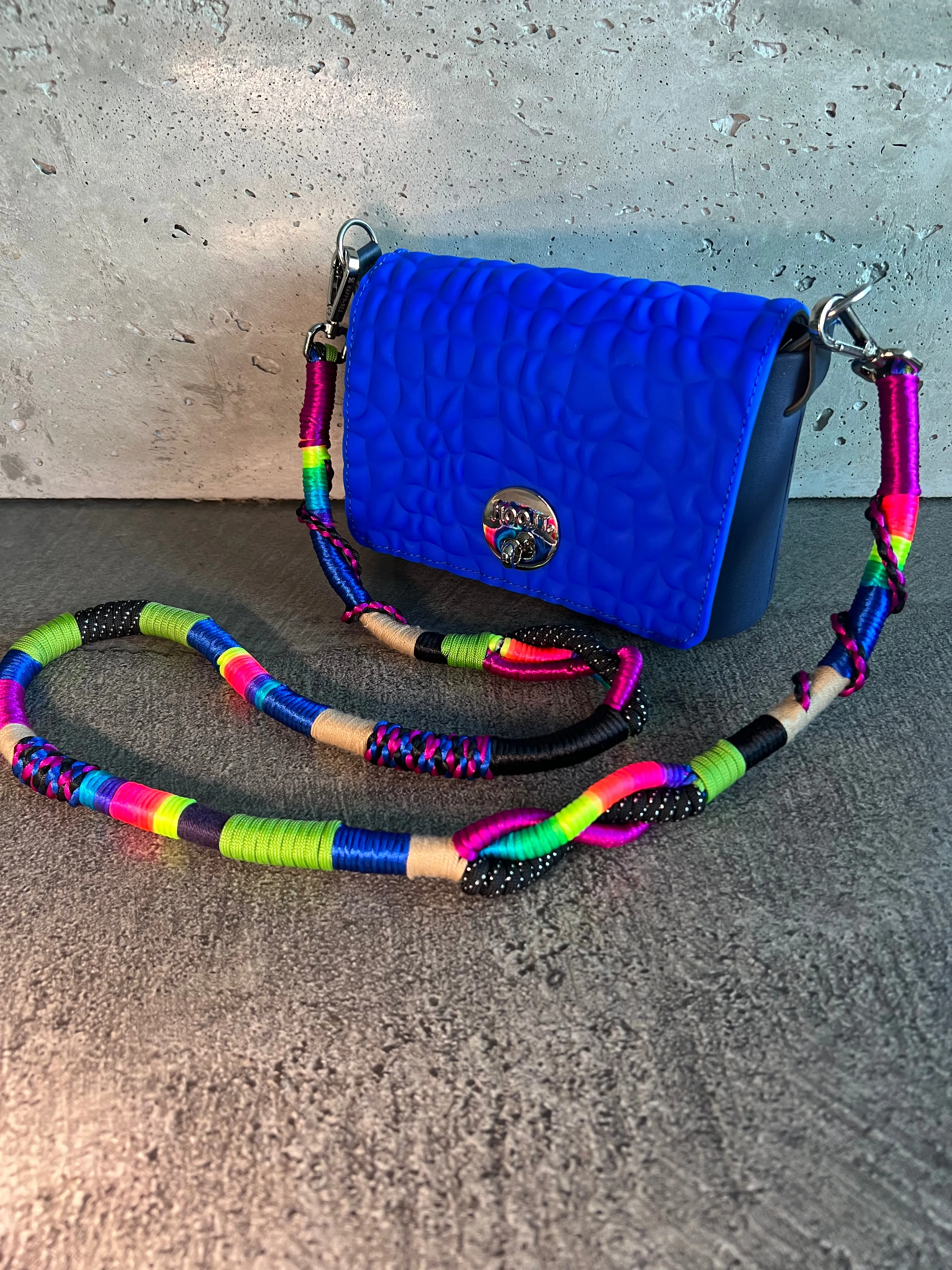 Blue Crossbody Bag