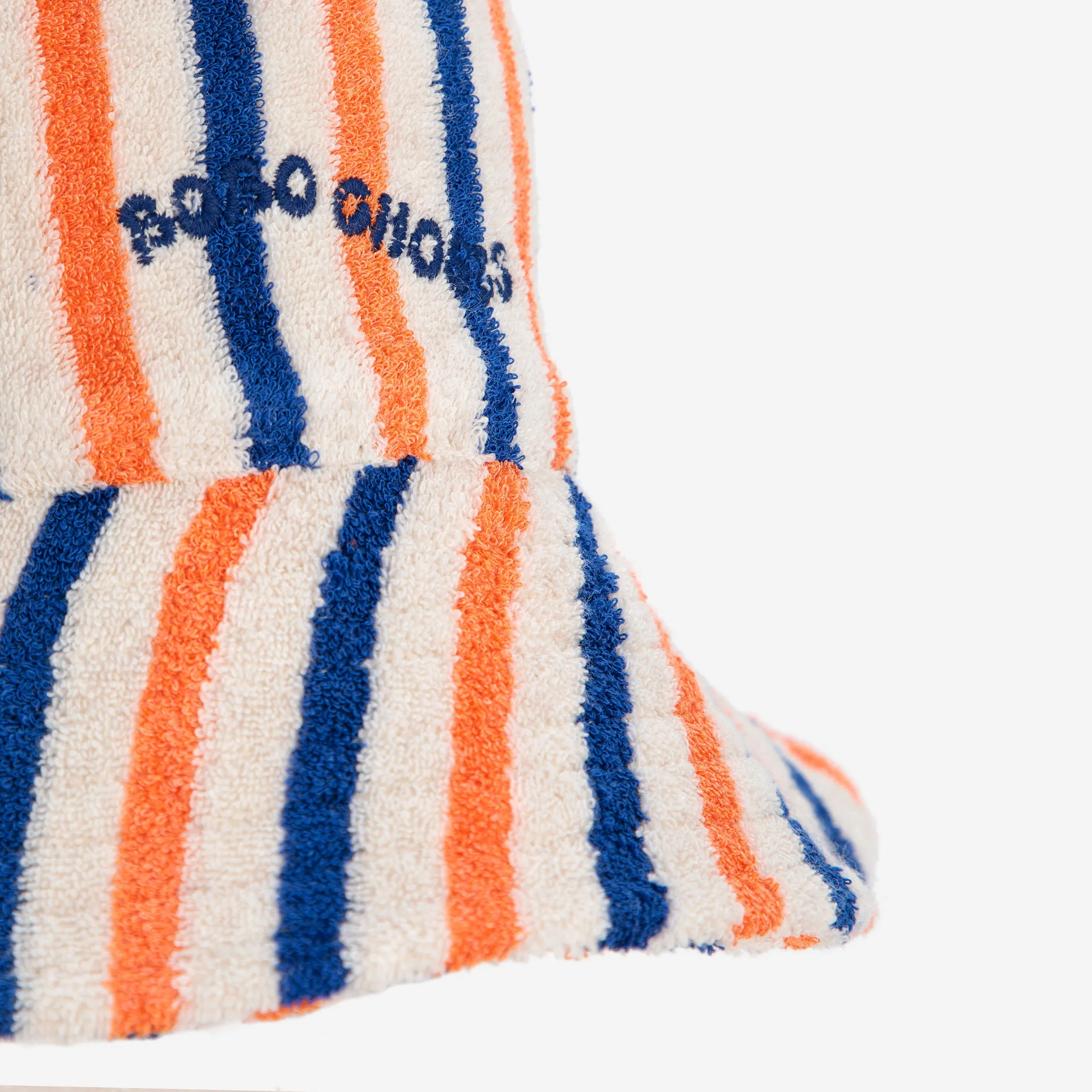 Bobo Choses Stripes Terry Cloth Bucket Hat