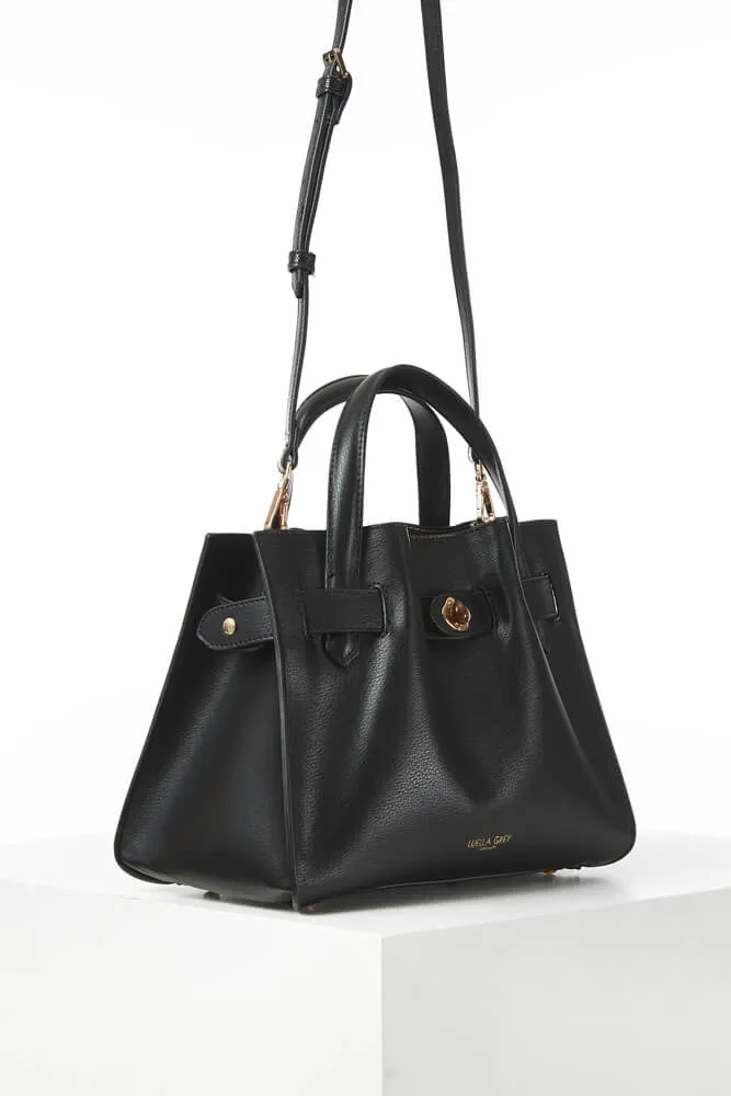 Bonnie Black Crossbody Tote