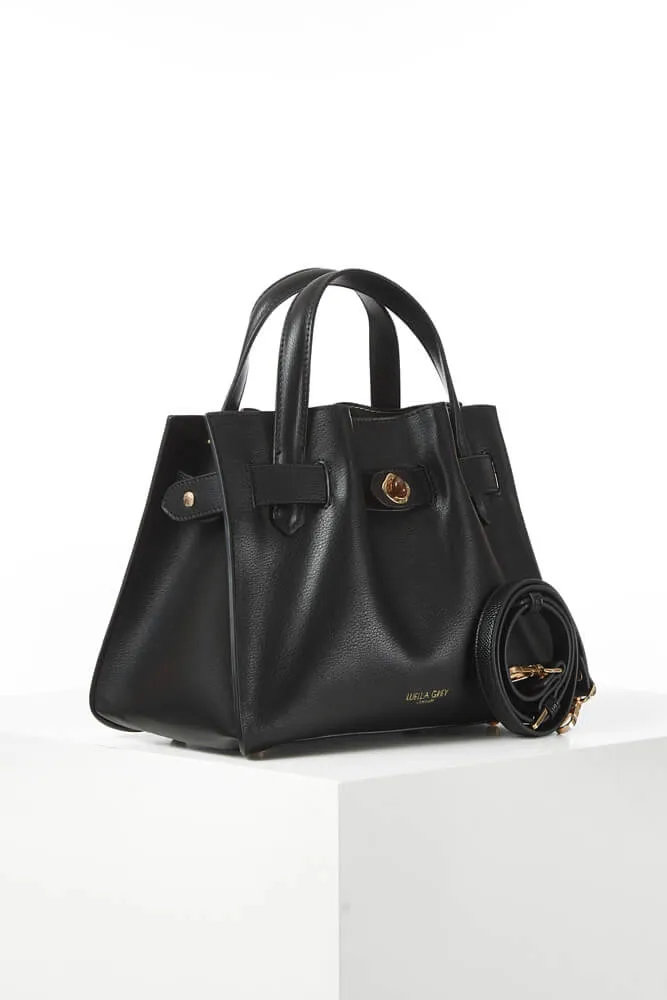 Bonnie Black Crossbody Tote