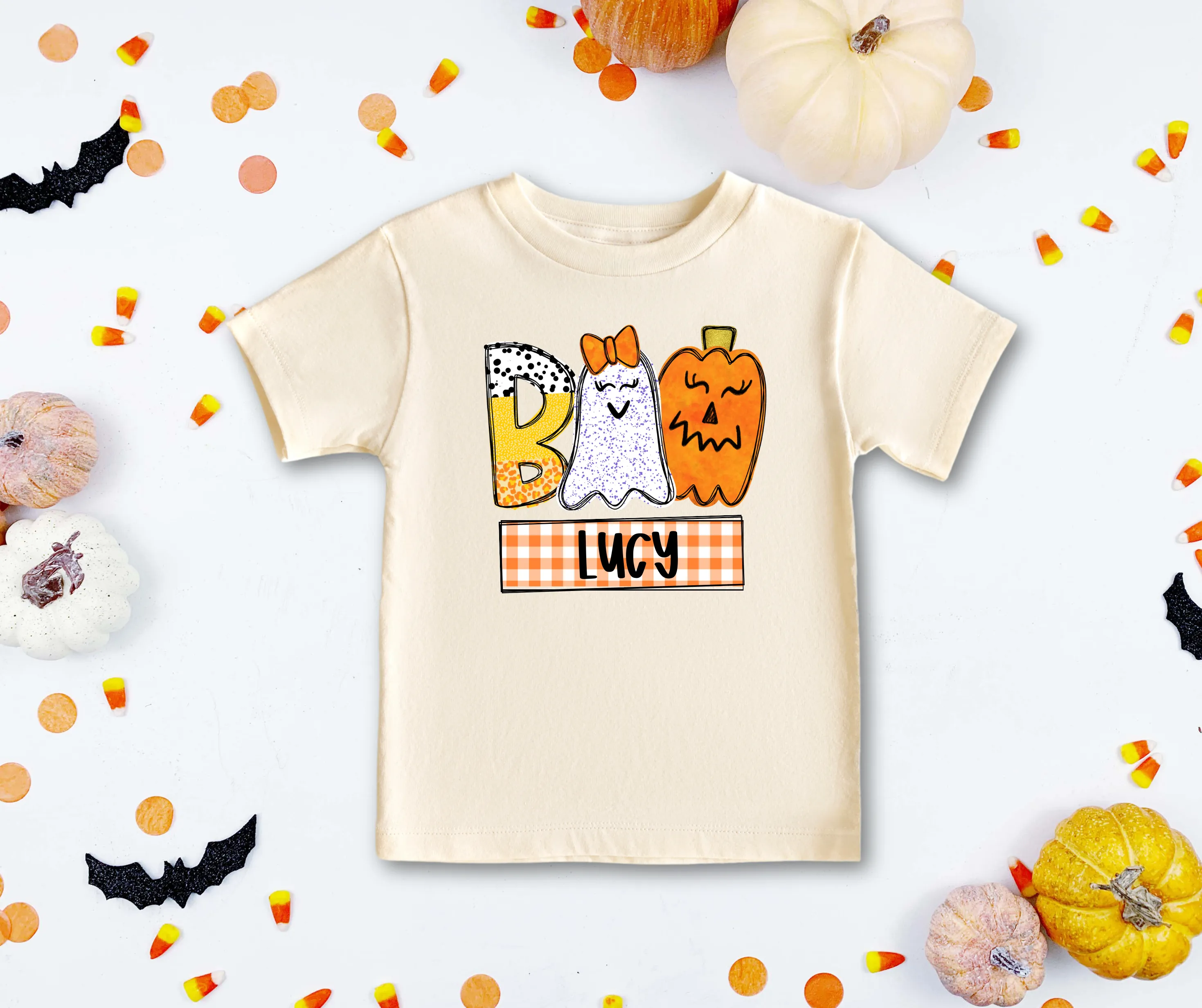 Boo bow t-shirt