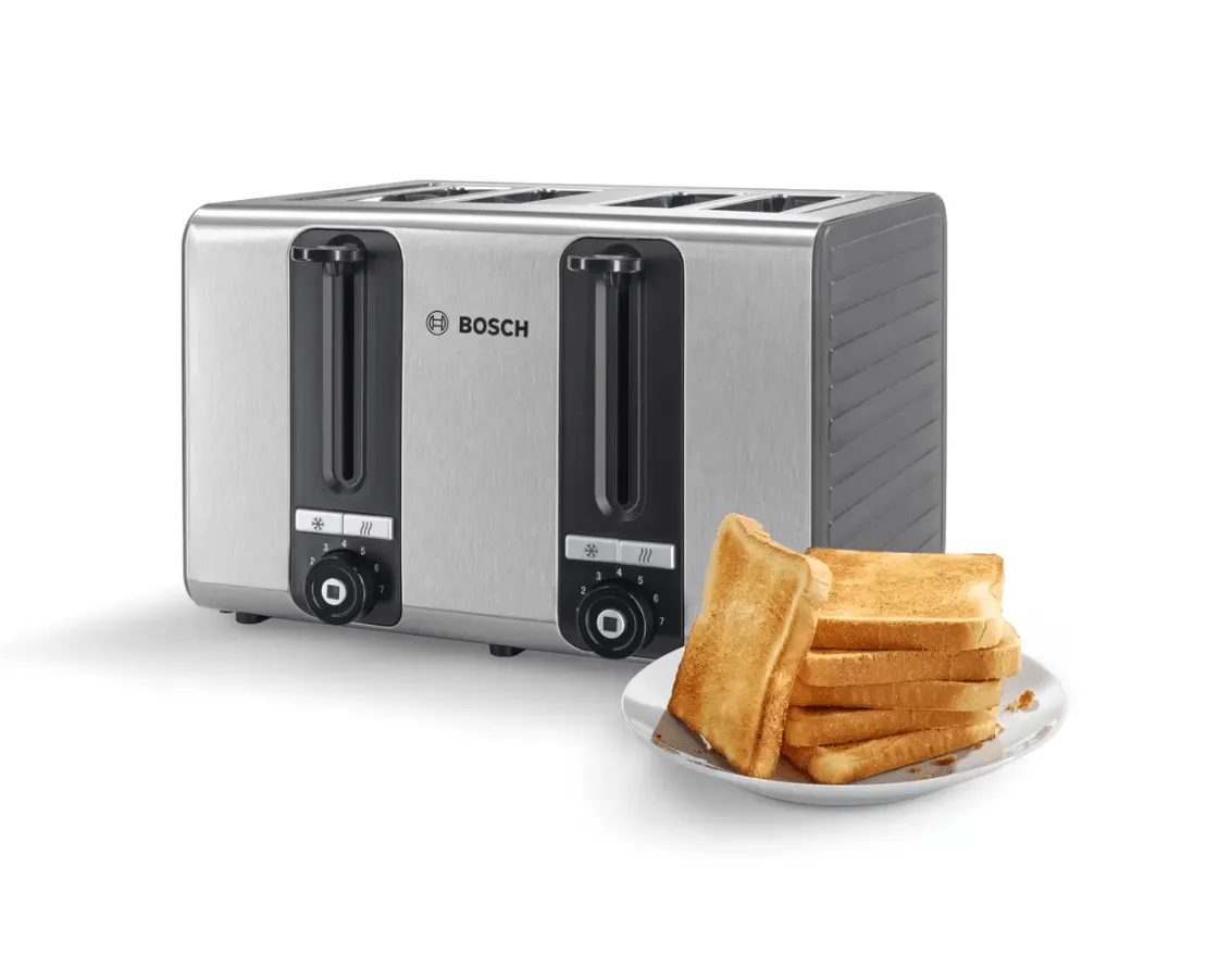 Bosch 4 Slice Toaster Graphite TAT7S45