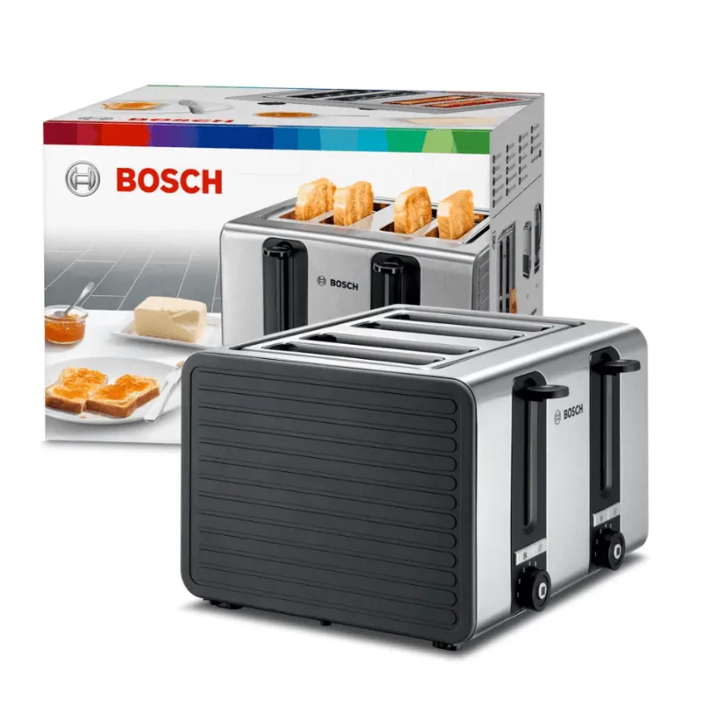 Bosch 4 Slice Toaster Graphite TAT7S45