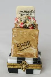 Brand Name Shopping Bag with Newspaper Inserts