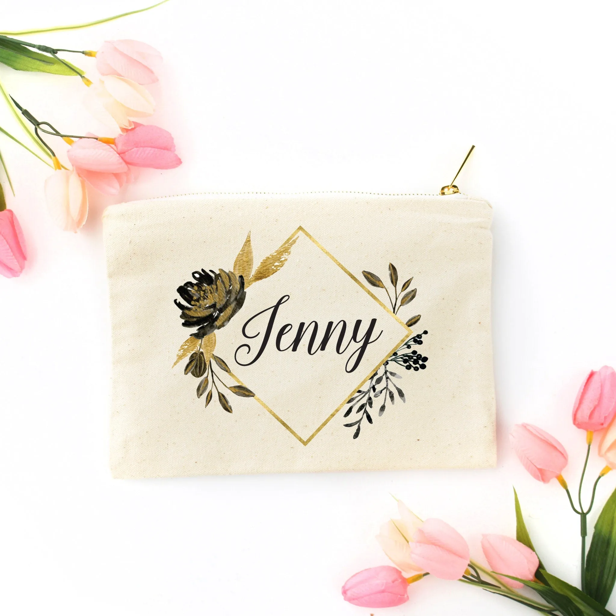 Bridesmaid Makeup Bag #9