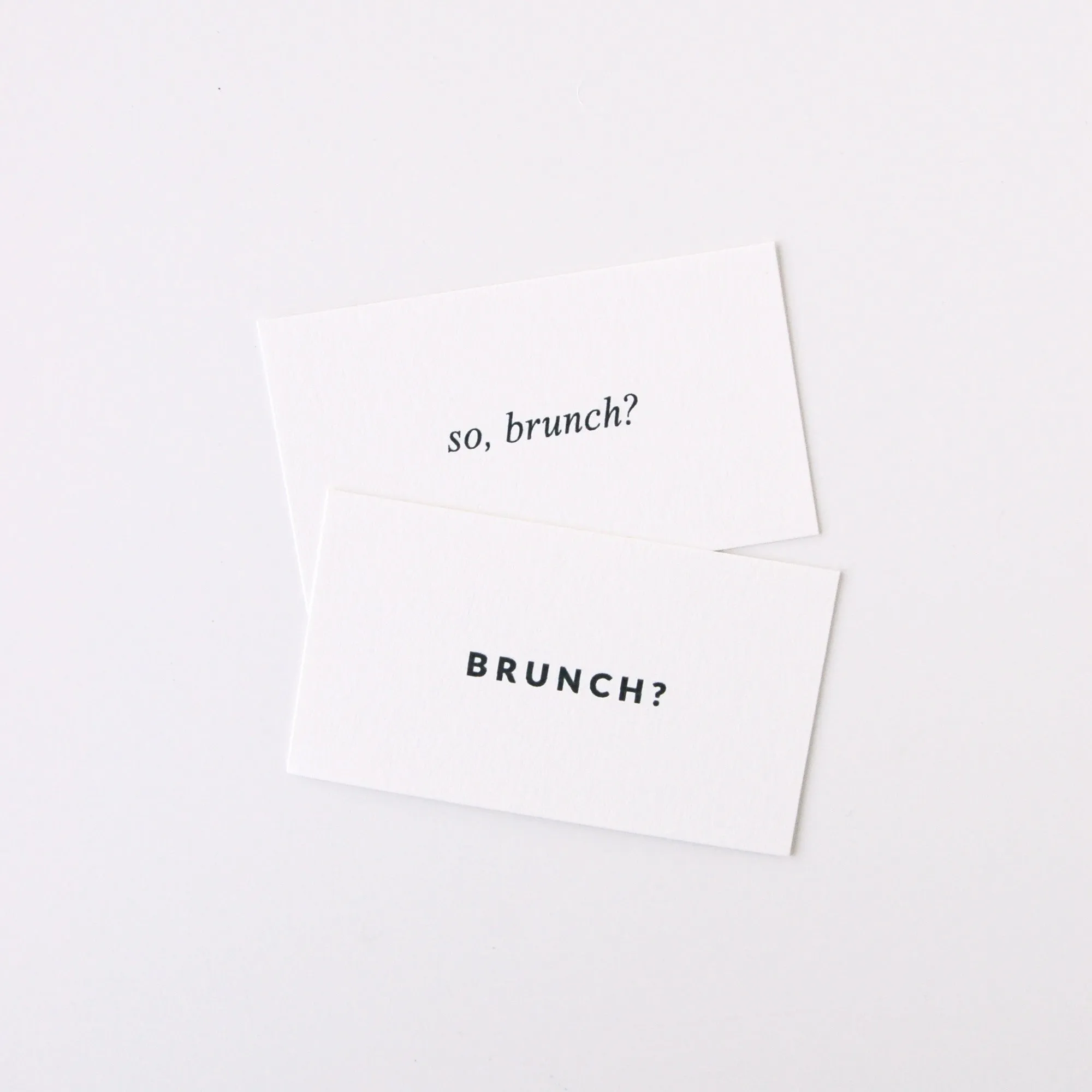 Brunch Date Cards