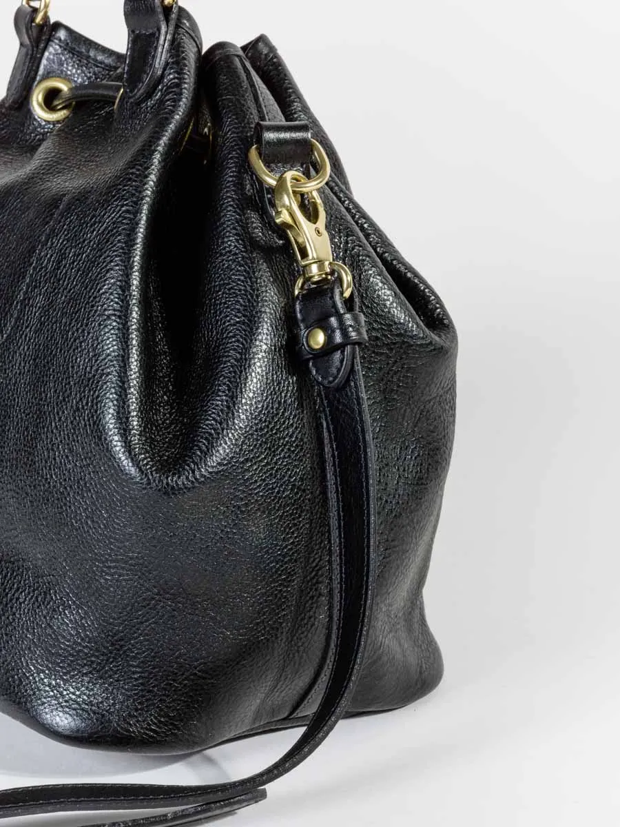 bucket bag - black