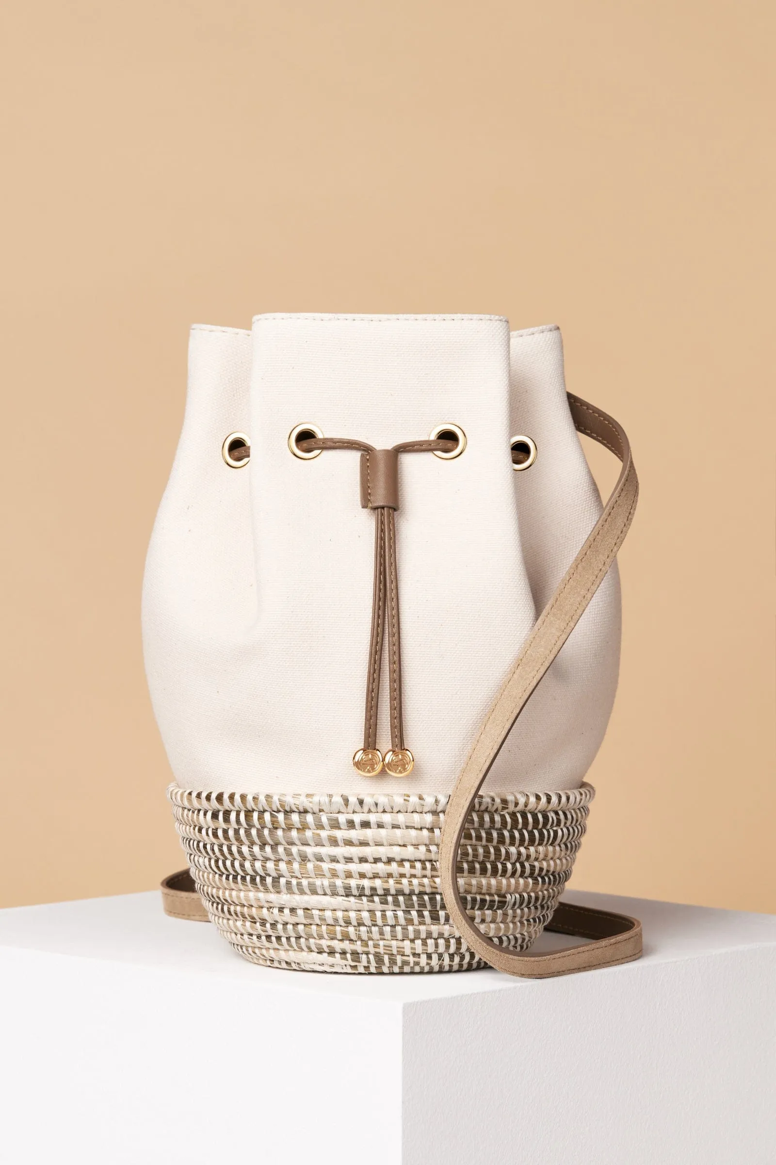 Bucket Bag / Neutral Melange