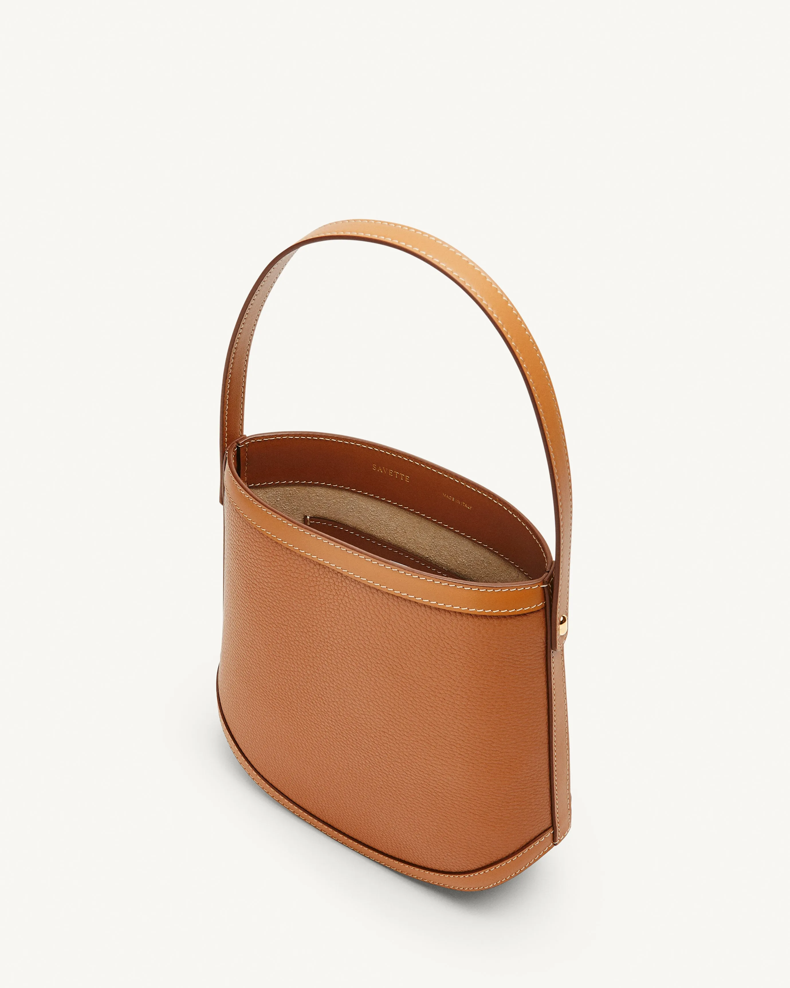 Bucket in Saddle Mixed Leathers