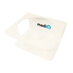 Bucket Wipe Tub Holder - Heavy Duty White PVC Material