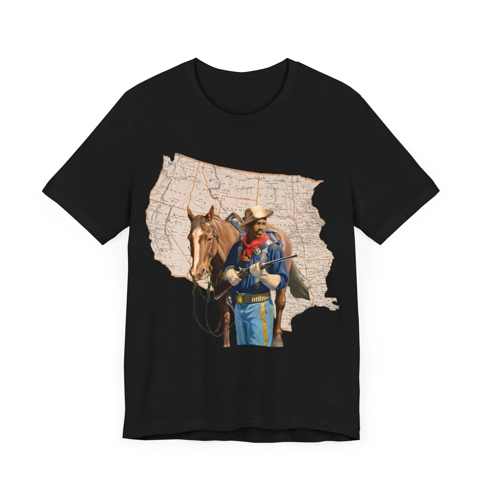 Buffalo Soldier/Western Expansion: Short Sleeve Unisex T-Shirt