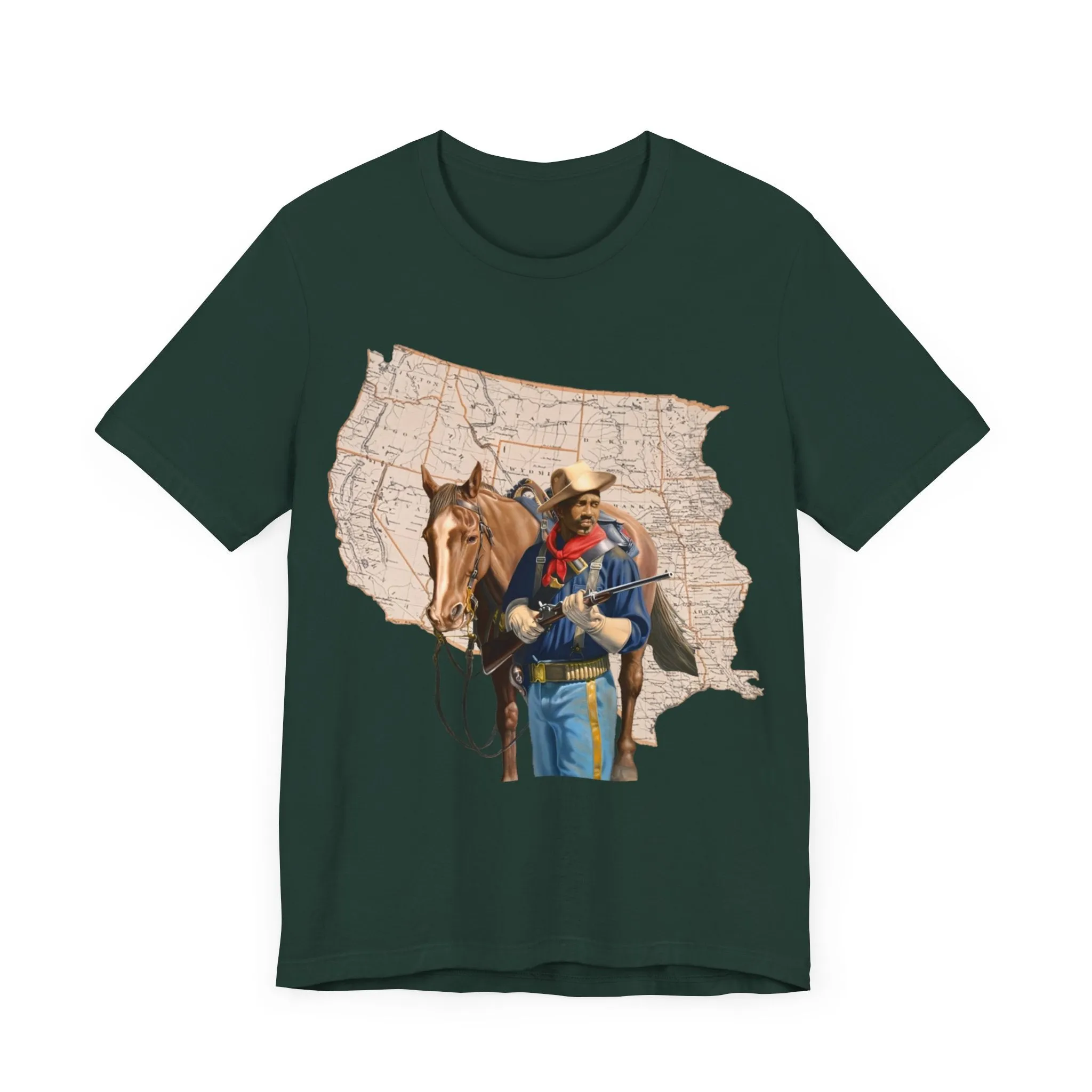 Buffalo Soldier/Western Expansion: Short Sleeve Unisex T-Shirt