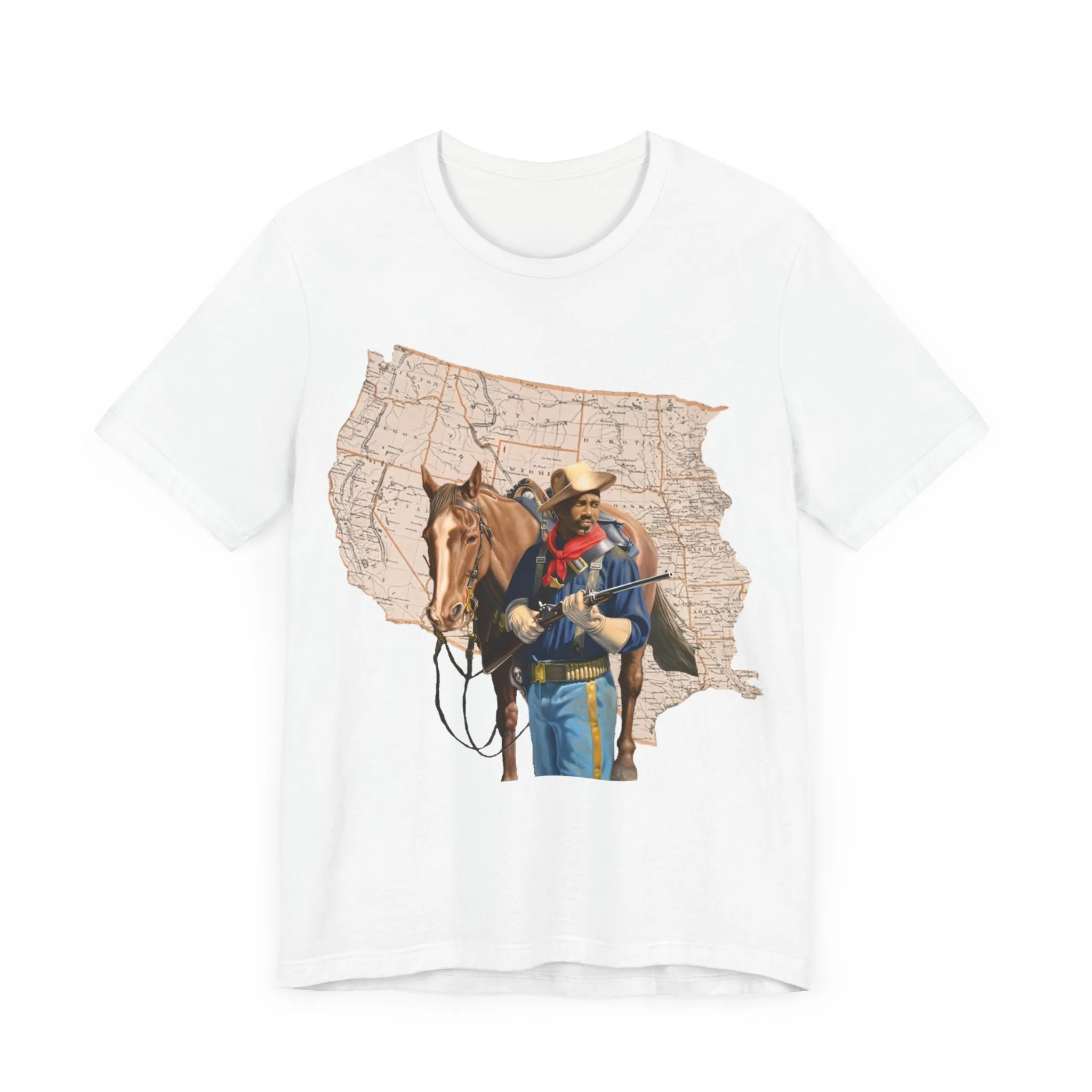 Buffalo Soldier/Western Expansion: Short Sleeve Unisex T-Shirt