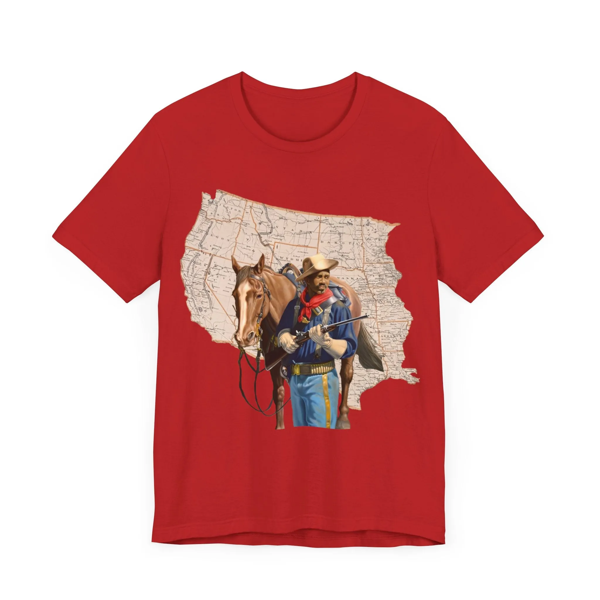Buffalo Soldier/Western Expansion: Short Sleeve Unisex T-Shirt