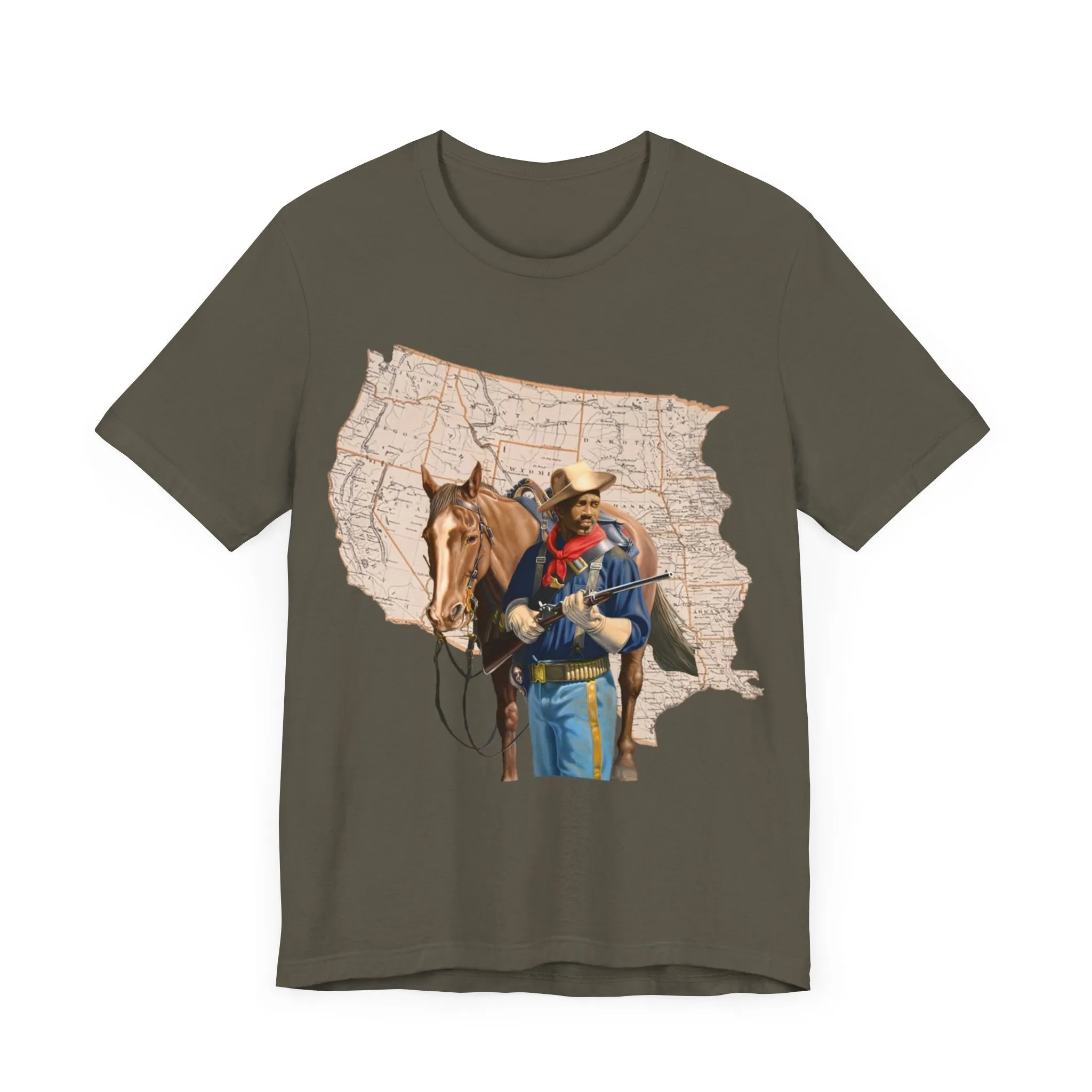 Buffalo Soldier/Western Expansion: Short Sleeve Unisex T-Shirt