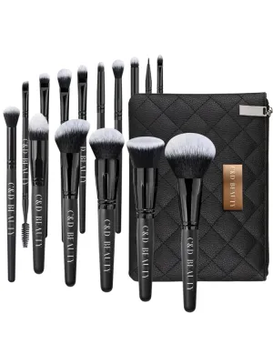 C&D Beauty Makeup Brush Set