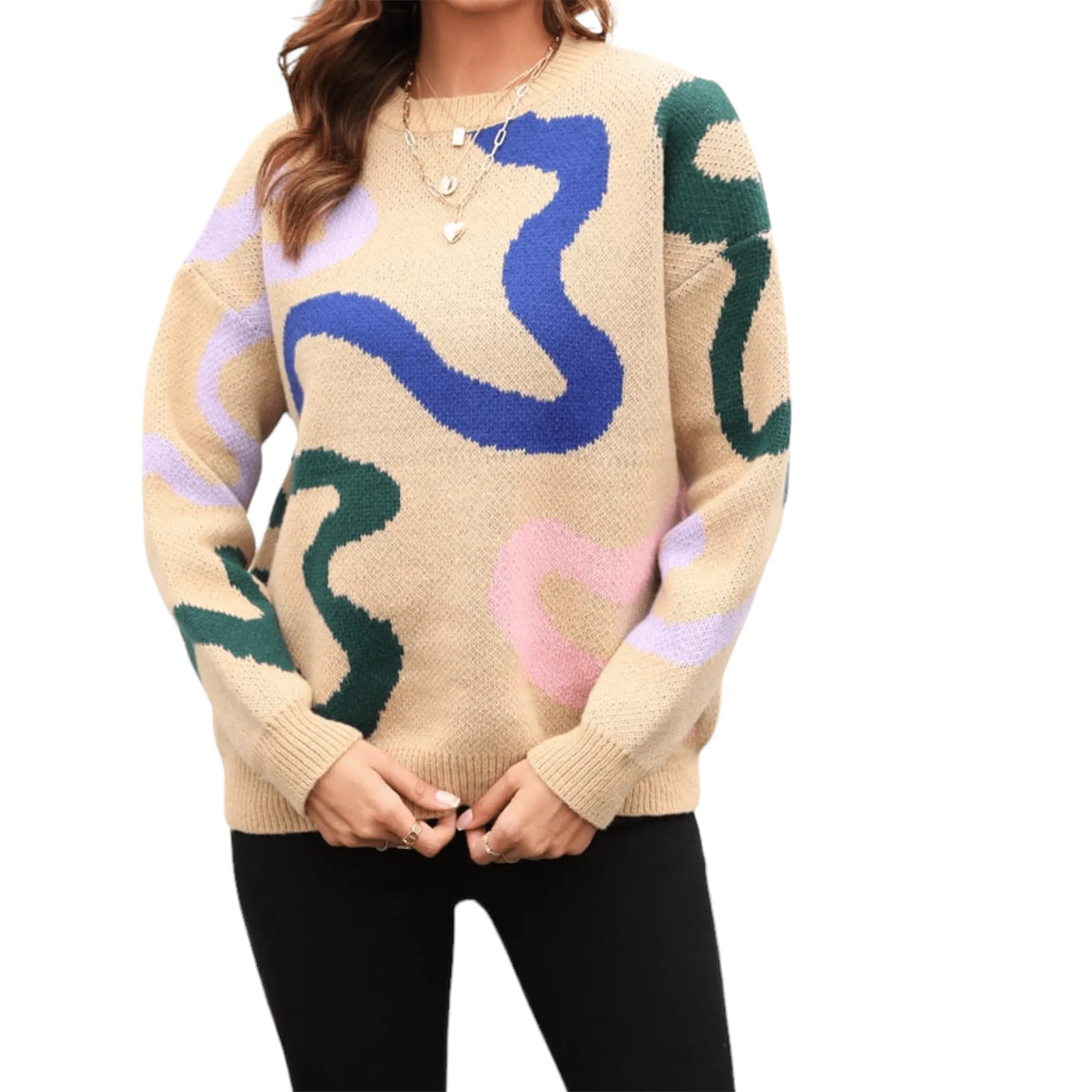 Candlelit Crispness Sweater