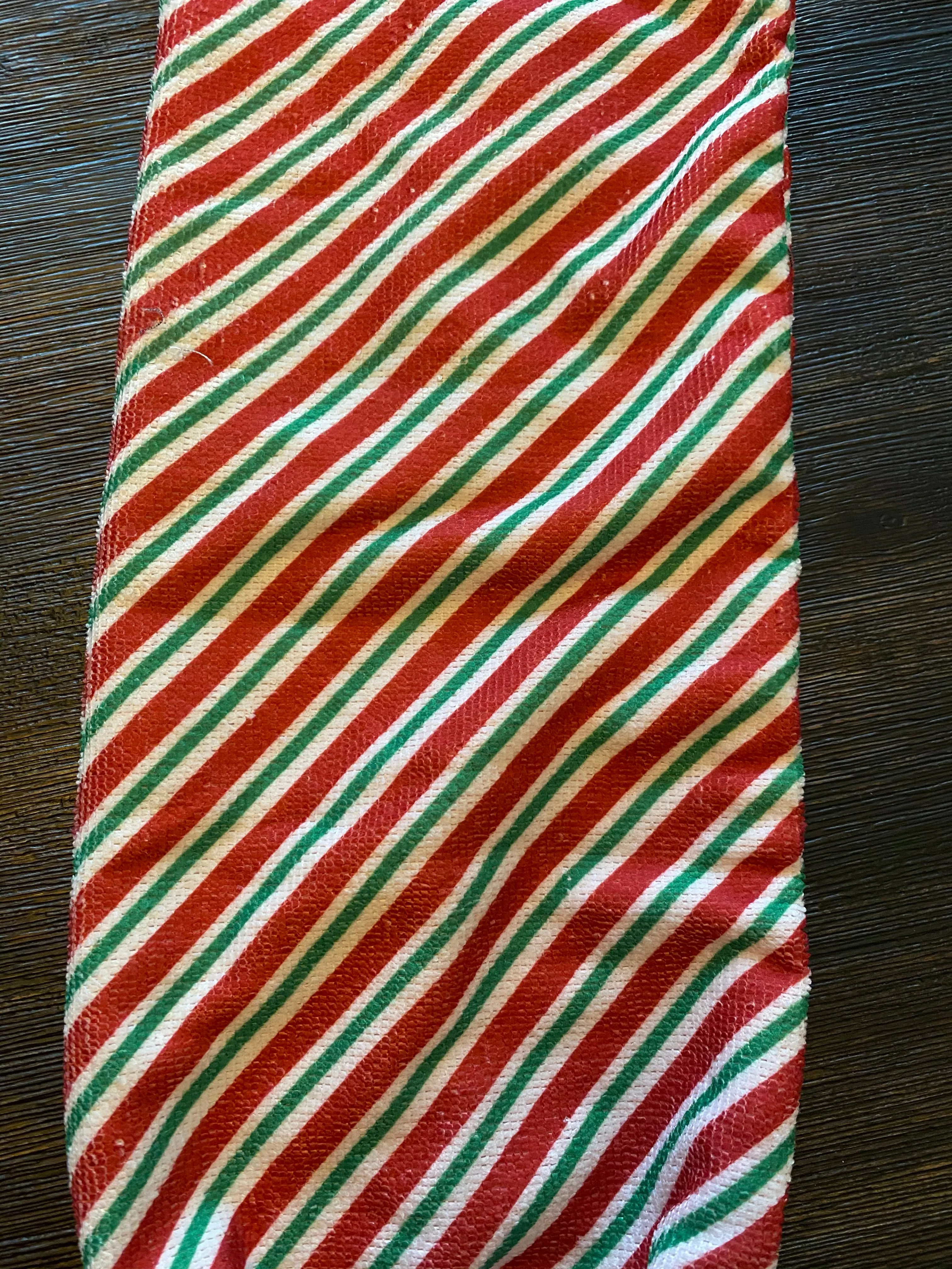 Candy Cane Stripe Bag Buddy