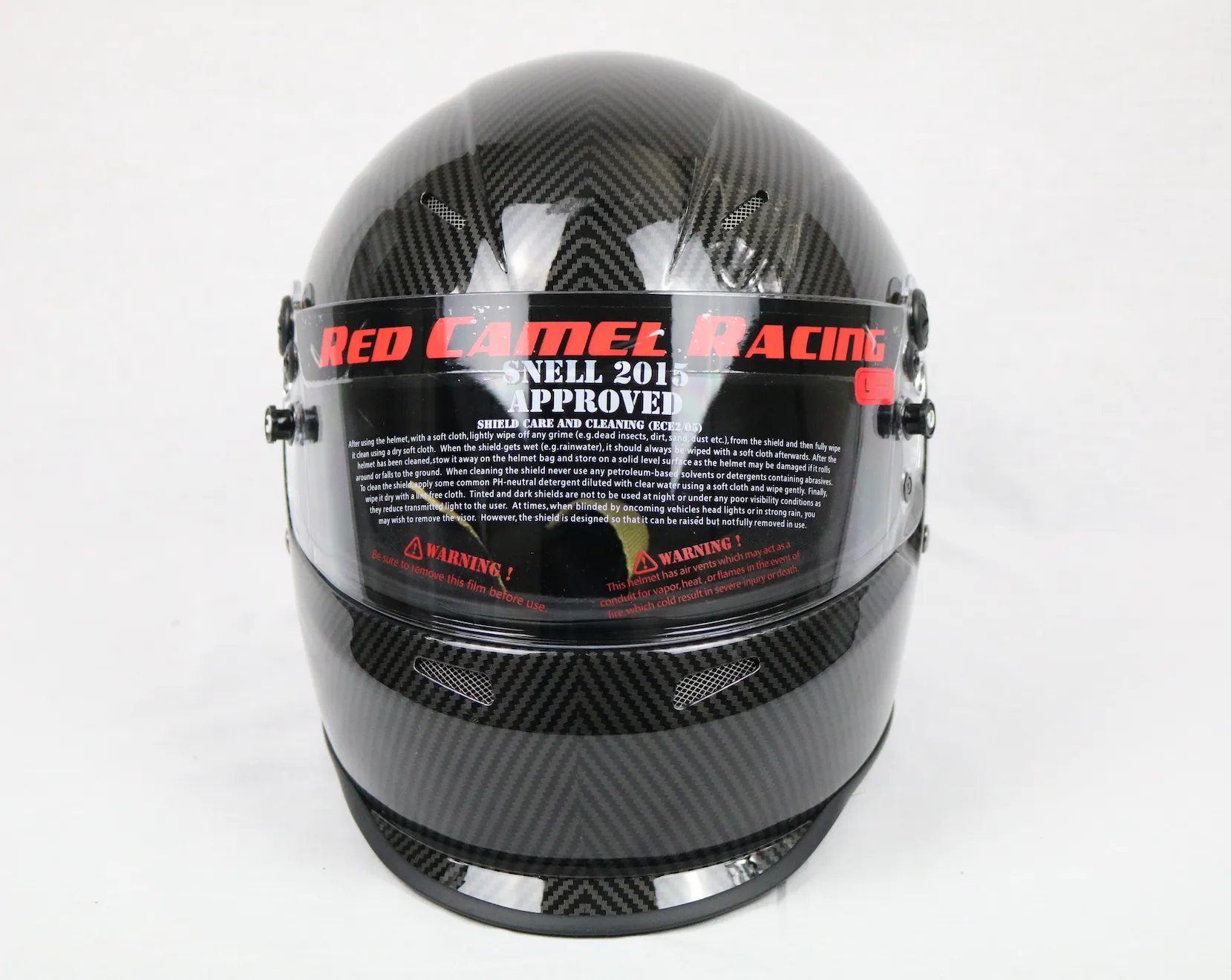 Carbon Graphic Helmet SNELL2015 Approved
