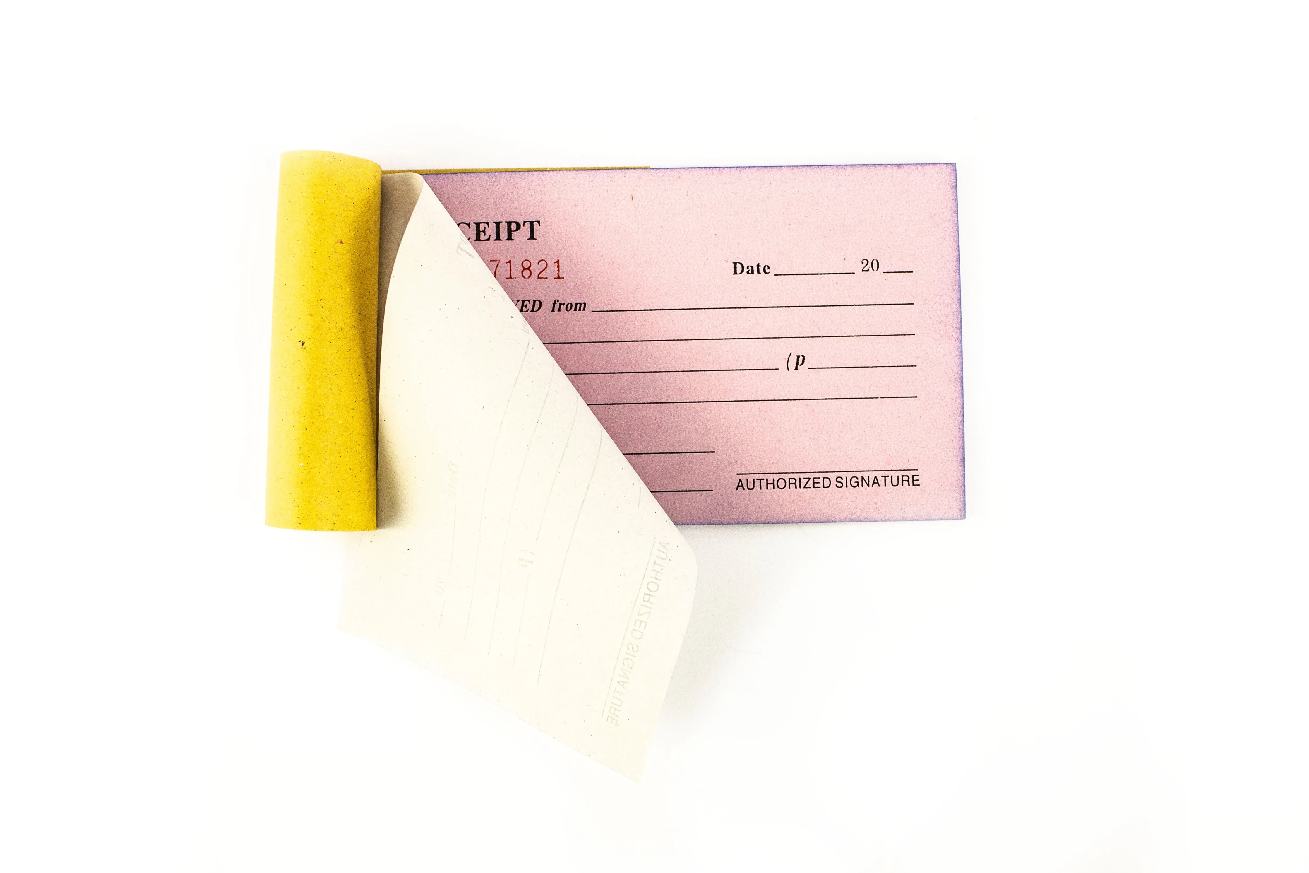 Carbonless Official Receipt 3.3x5.7in | 100Pads