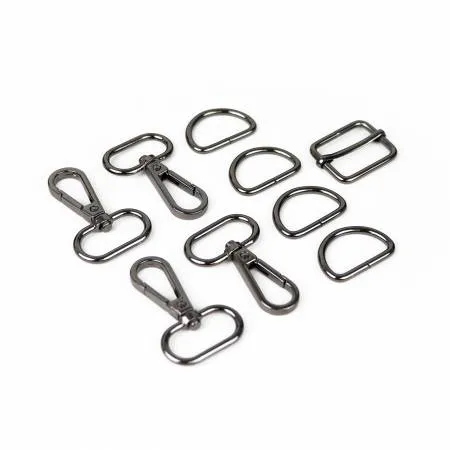 Casey Hardware Kit Gunmetal --- Sallie Tomato