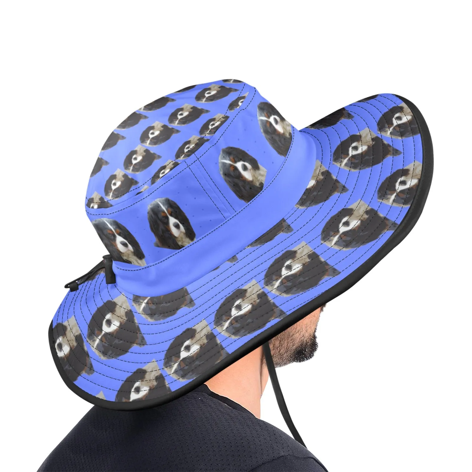 Cavalier King Charles Bucket Hat - Tri
