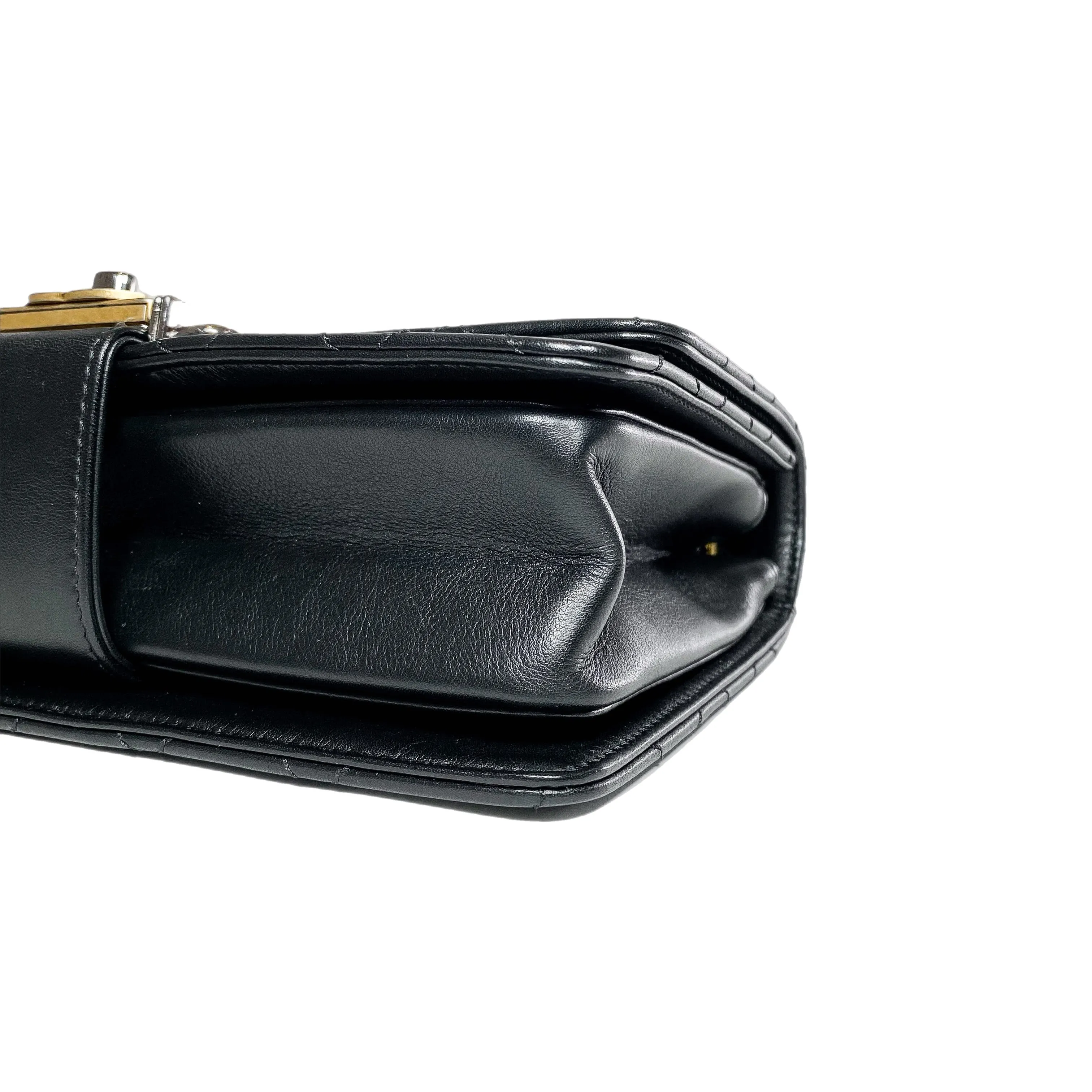 Chanel Black CC Chain Flap Shoulder Bag
