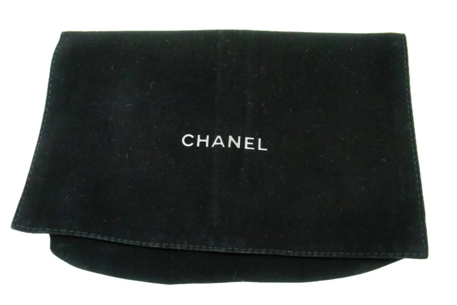 CHANEL Black Classic Wallet On Chain WOC Shoulder Bag Lambskin SV m93