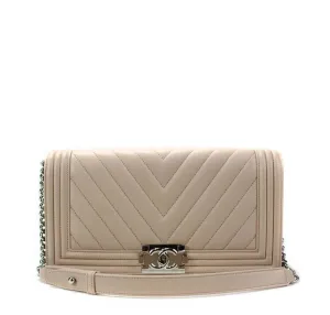 Chanel Boy Bag Flap Light Beige