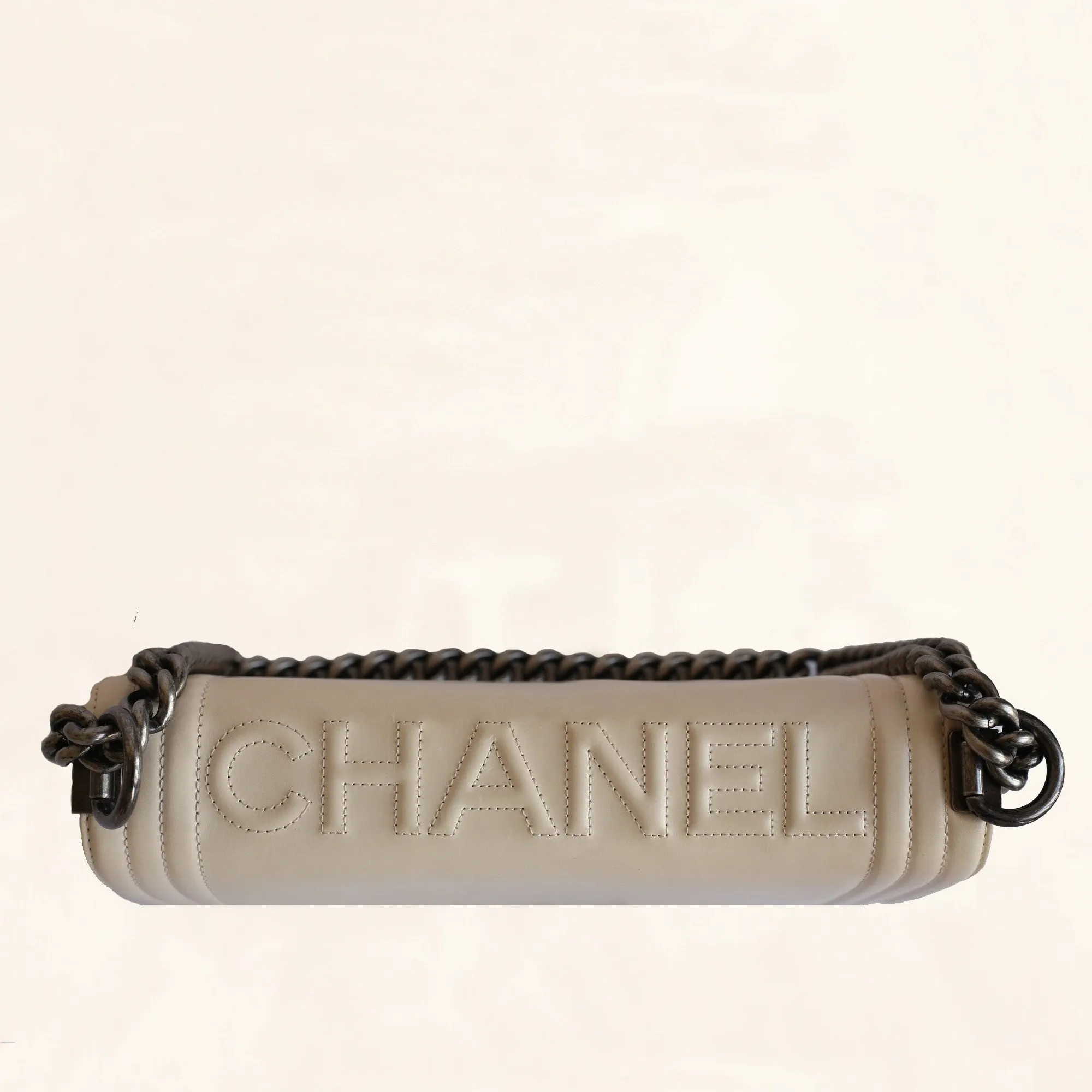 Chanel | Calfskin Boy Bag | Old Medium