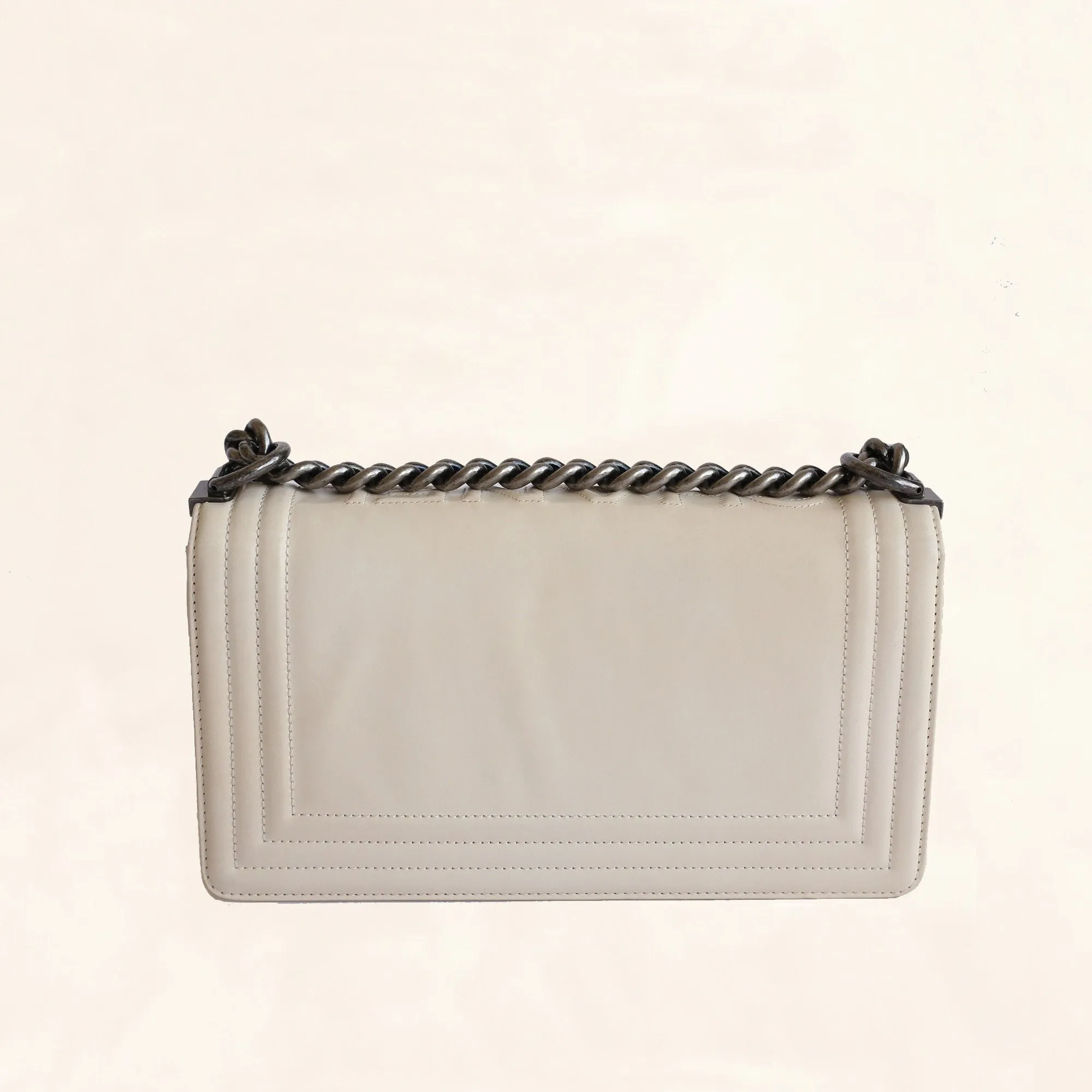 Chanel | Calfskin Boy Bag | Old Medium