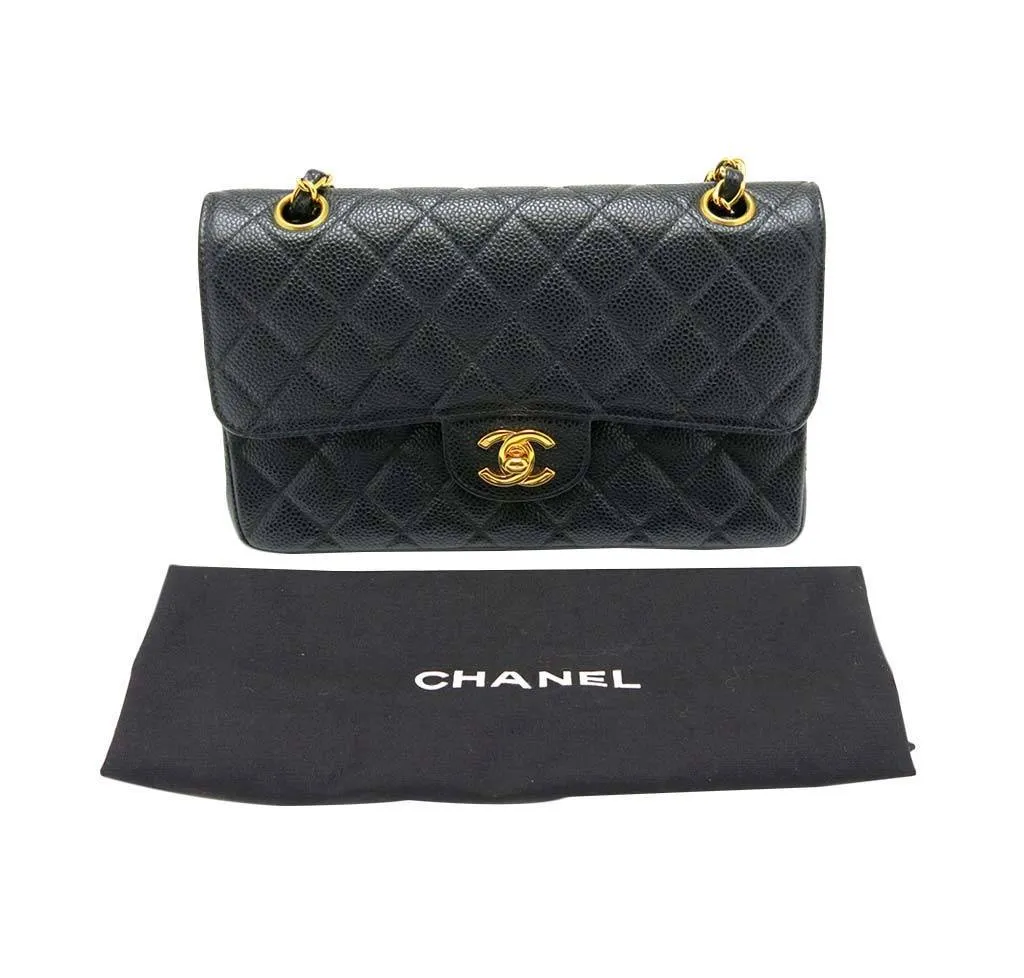 Chanel Classic Double Flap Bag Black