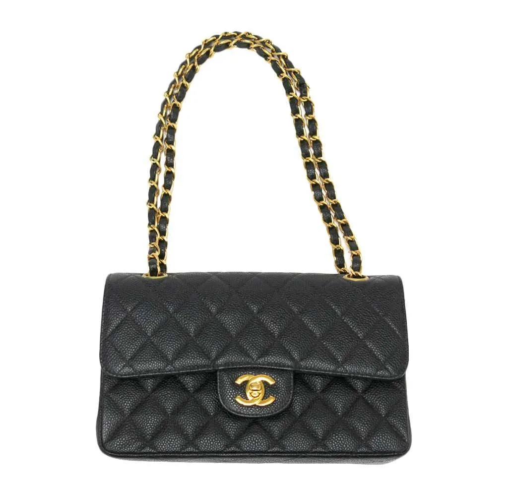 Chanel Classic Double Flap Bag Black