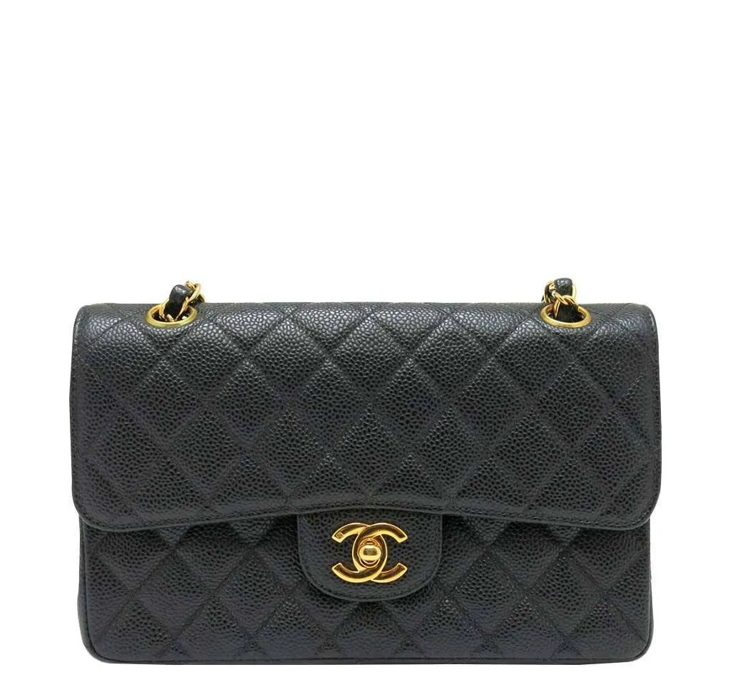 Chanel Classic Double Flap Bag Black