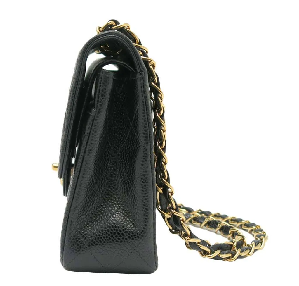 Chanel Classic Double Flap Bag Black