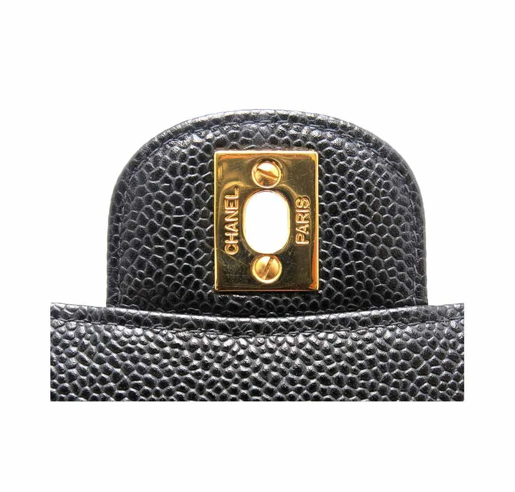 Chanel Classic Double Flap Bag Black