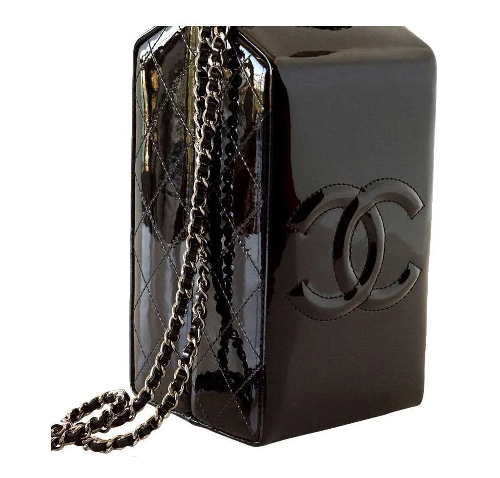 Chanel Milk Carton Limited Edition Bag Black