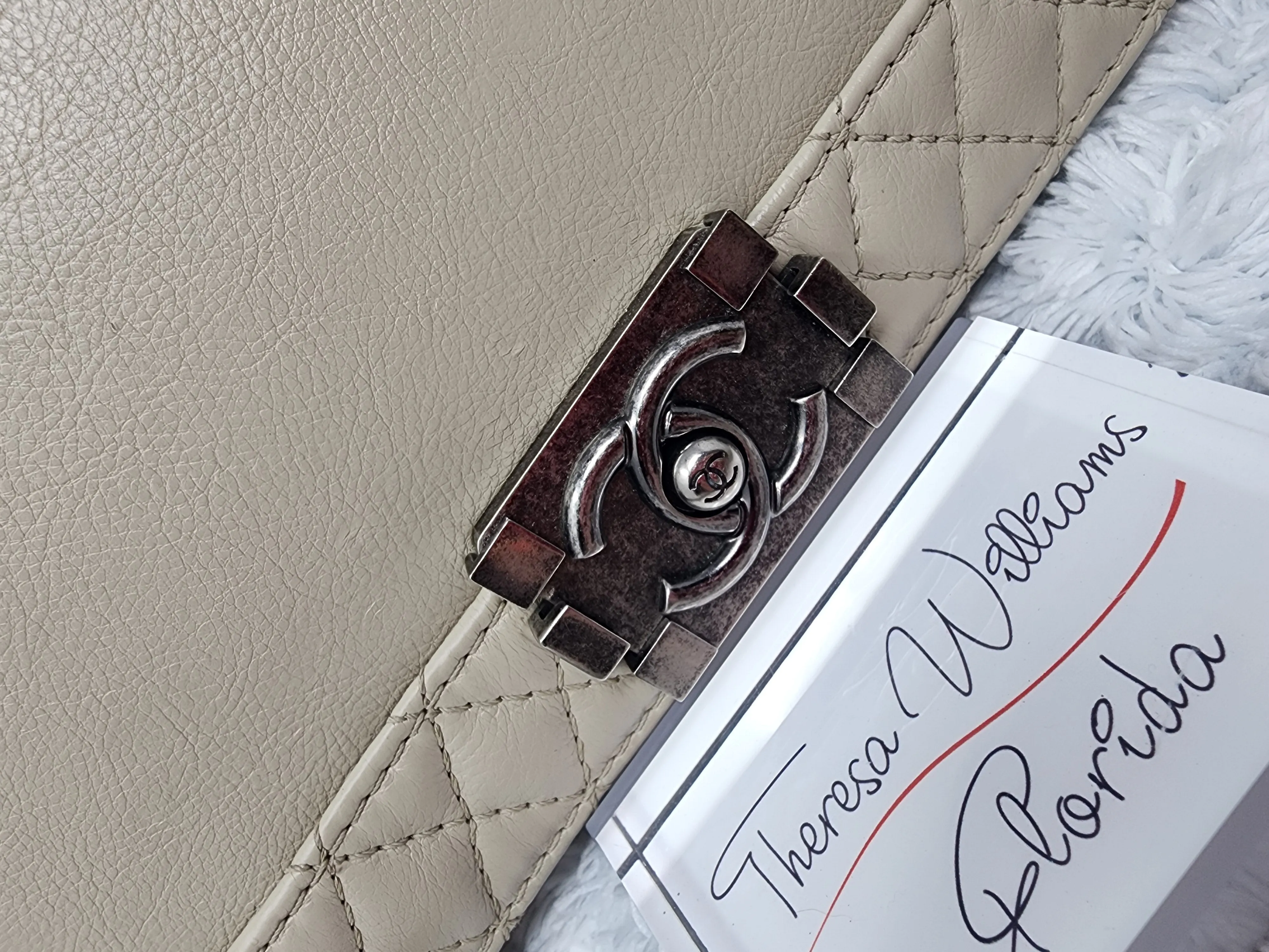 CHANEL REVERSO OLD MEDIUM BOY BAG