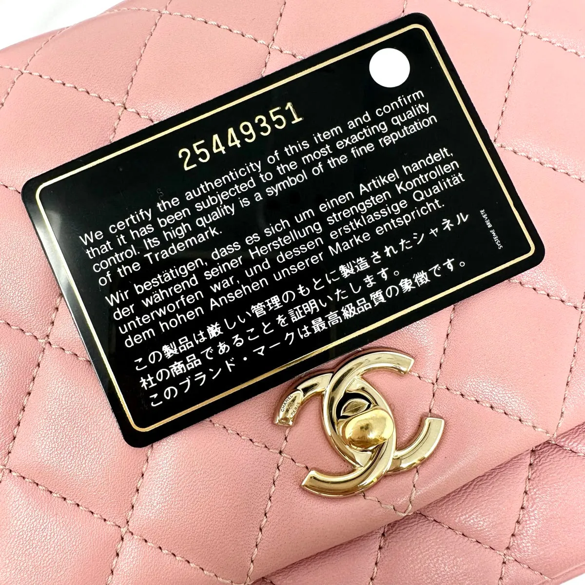 Chanel Small Citizen Chic Top Handle Bag