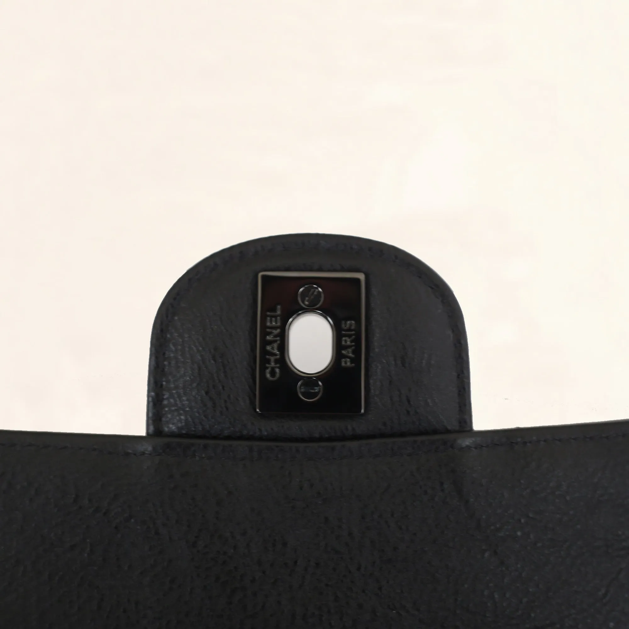 Chanel | So Black Rectangular Classic Flap | Mini