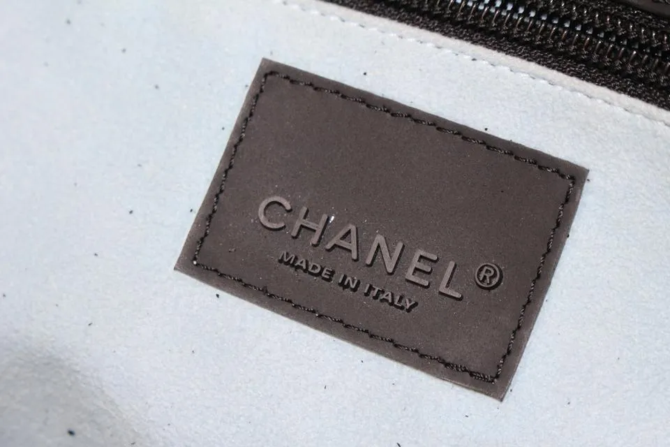Chanel XL Black Sports Logo CC Messenger Crossbody Bag 71ck315s