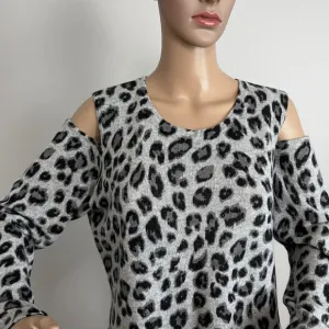 Charter Club Cold Shoulder Cashmere Sweater size L
