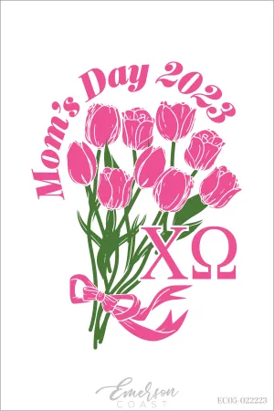 Chi Omega Kansas State University Mom's Day T-Shirt