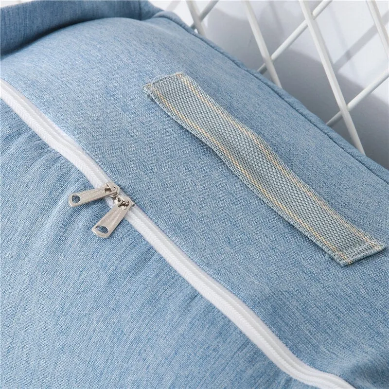 CHICURE- Portable Newborn Baby Crib Nest Bed for Baby Boys Girls Travel Infant Cotton Cradle Crib Baby Sleeping Set